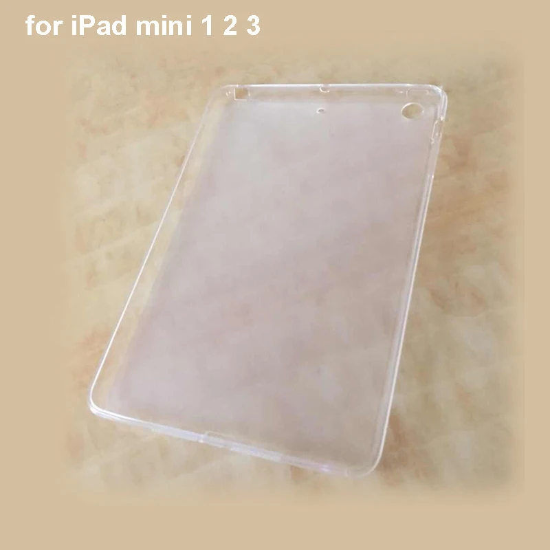Мягкий чехол из силикагеля для iPad mini 2 3 защитный ТПУ mini2 Mini3 2|Чехлы планшетов и