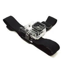 for GoPro Accessories Action Camera Elastic Adjustable Headband Belt Strap For Go Pro 5 4 SJCAM SJ4000 EKEN H9 Xiaomi Yi Cam