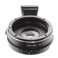 Встроенный диафрагма переходное кольцо для Canon EOS EF Объектив SONY E крепление NEX-7 6 NEX-3 NEX-3C A6500 A5100 A5000 NEX-VG10 VG20 FS700