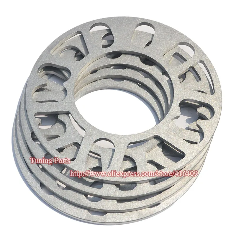 

(4pcs/lot) 4x98 4x100 4x108 4x114.3 5x100 5x105 5x108 5x112 5x114.3 5x120 Universal Sport Car Tire Flange Wheel Spacers