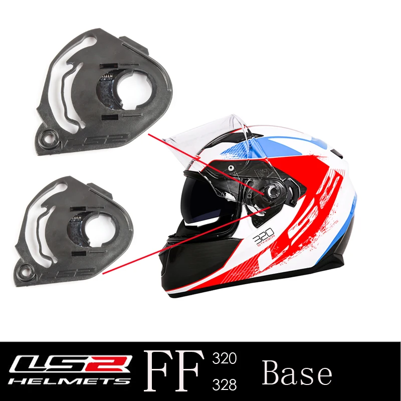 Ein paar LS2 FF320 motorrad helm objektiv basis Geeignet für LS2 FF328 FF353 helm Ein paar LS2 FF320 motorrad helm objektiv basis Geeignet für LS2 FF328 FF353 helm