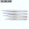 GLAMLASH ST-11 ST-12 ST-14 ST-15 Series Anti-static Tweezer Curved Tweezer Straight Tip Tweezer Makeup Tool ► Photo 1/6