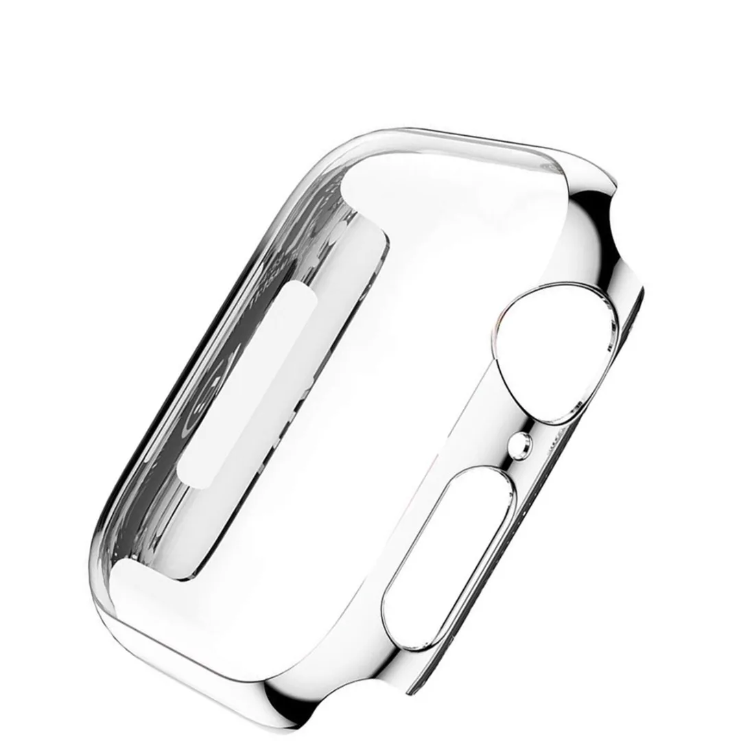 Screen Protective Case for Apple Watch Series 3/4 iwatch band 38mm/40mm/42mm/44mm Shatter-Resistant Shell Frame Protector