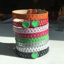 10 шт. 8 мм из искусственной кожи Bling соты браслет Браслеты DIY Аксессуары Fit 8 мм слайд письмо/слайд Талисманы слайд Бусины, swd005