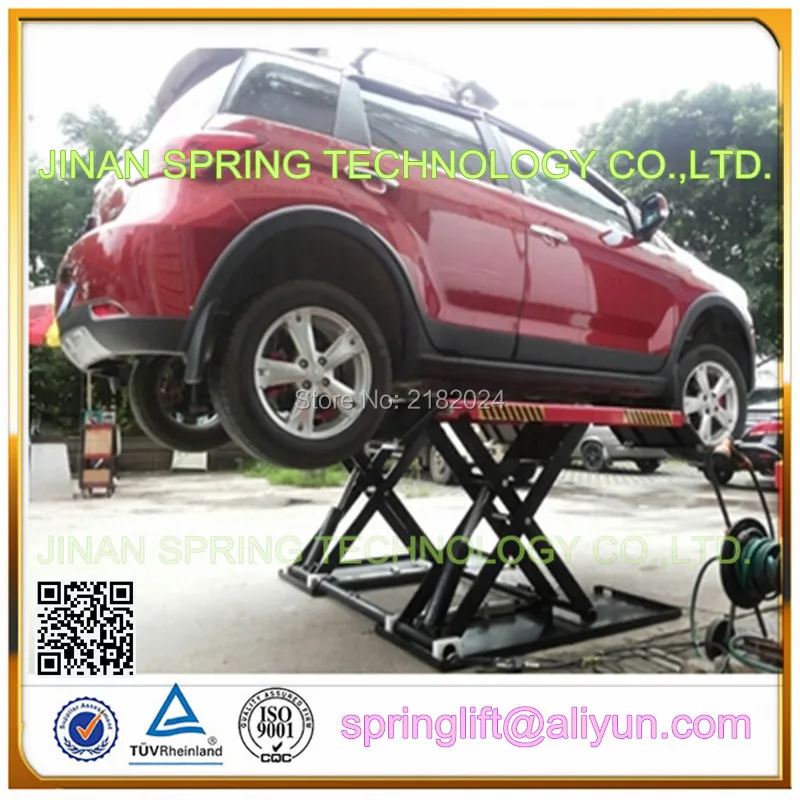 3t scissor car lift portable