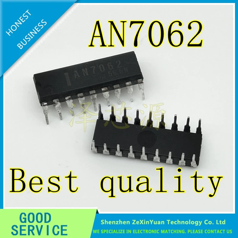 

3PCS/LOT AN7062 7062 DIP-18 ORIGINAL DISASSEMBLE HIGH VOLTAGE AMPLIFIER CIRCUIT FOR HIGH FIDELITY POWER AMPLIFIER