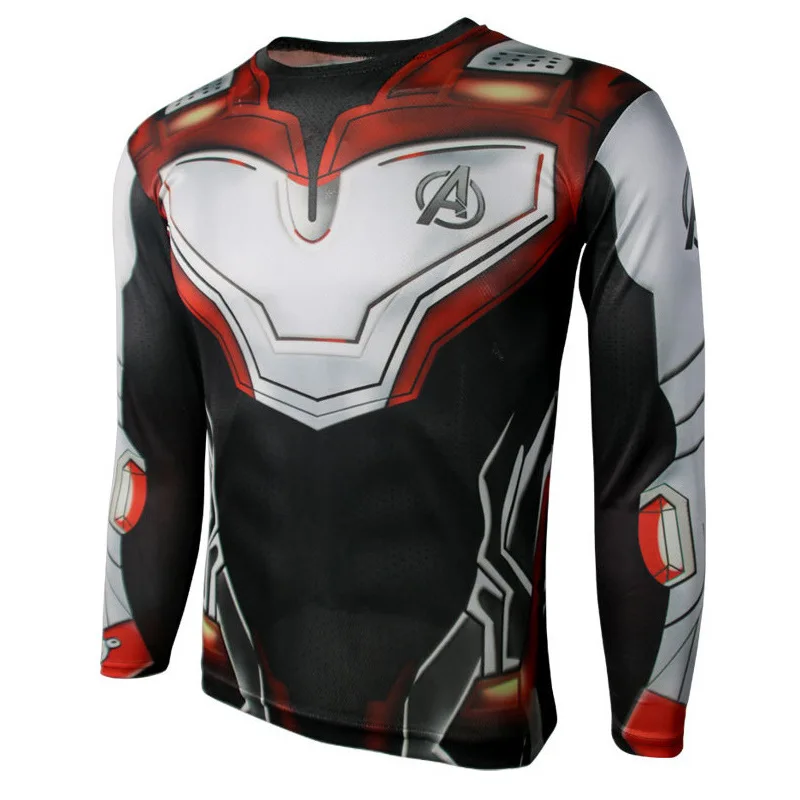 Avengers Endgame Quantum Realm Sweatshirt Jacket Advanced Tech Hoodie Cosplay Costumes superhero T-Shirts Iron Man Hoodies Pant