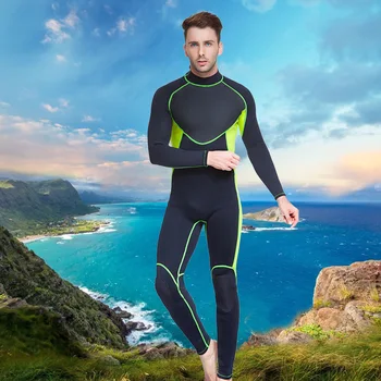 

2020 New Professional Neoprene 3MM Wetsuit One-Piece Full body For Men Scuba Dive Surfing Snorkeling Spearfishing Plus Size