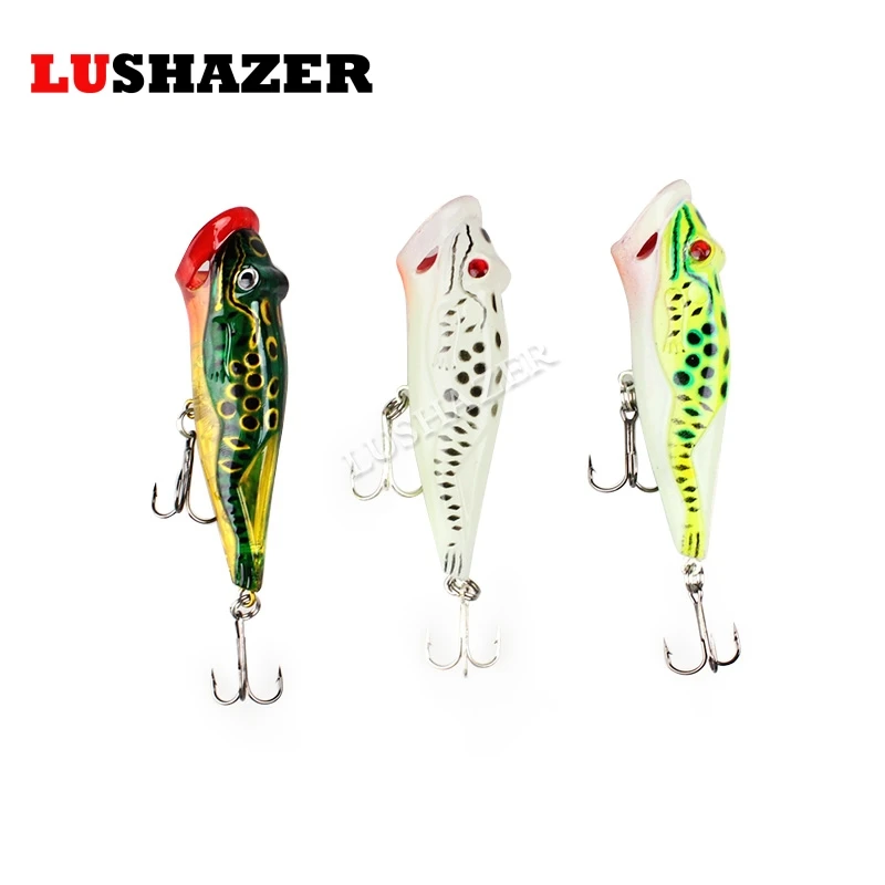 LUSHAZER popper fishing 12 г 8 мм iscas искусственные для рыбалки жесткая приманка в виде