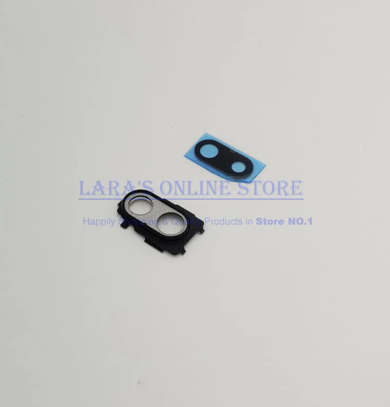 

Genuine New for Xiaomi Redmi Note 7 Note7 Back Rear Camera Lens Glass Cover with Metal Frame Holder Replacement Parts
