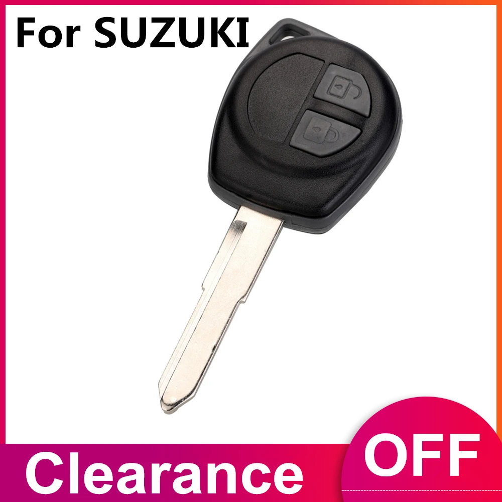 

2 Buttons 433MHz Remote Car Key Shell Case Replacement For SUZUKI SWIFT ID46 TS004/37145-55JU0/37145-55AJ0