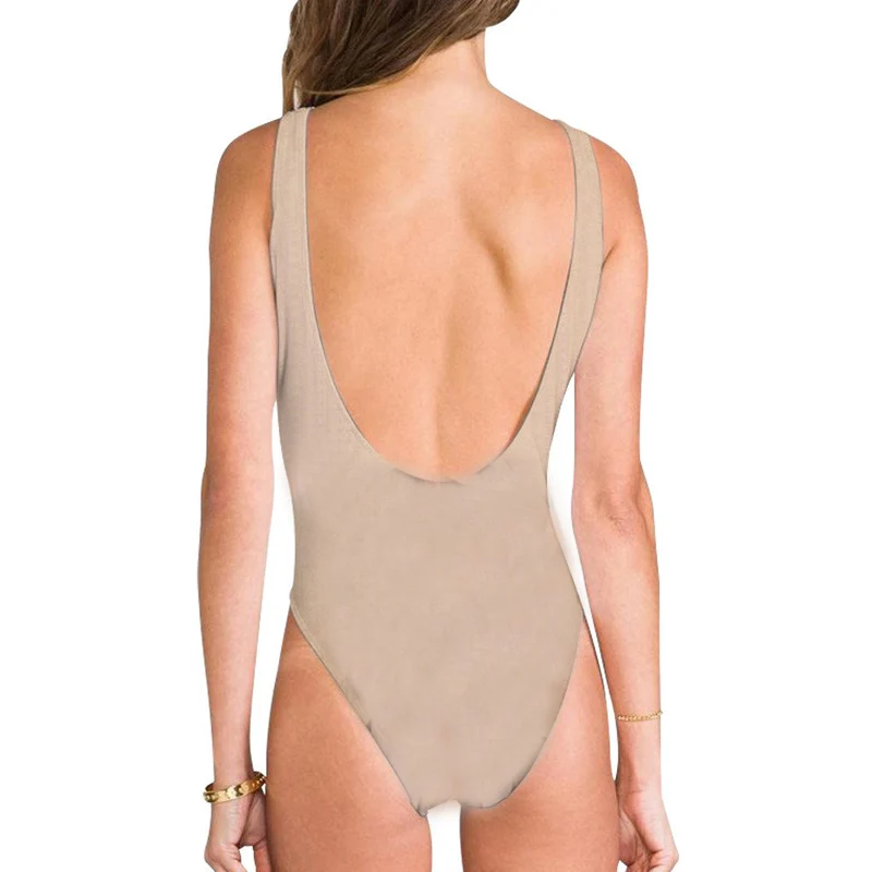 Слитный купальник с 3D принтом головы человека, женский купальник, летний купальный костюм, обнаженный цвет, пляжная одежда, mayo, сексуальное боди, смех