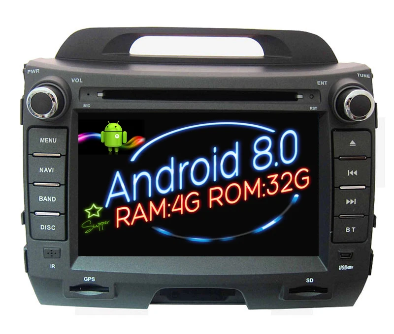 

Octa(8) Core Android 8.0 Car Dvd Player gps FOR KIA Sportage (2011-2015) Navi audio multimedia auto stereo RAM 4G ROM 32G