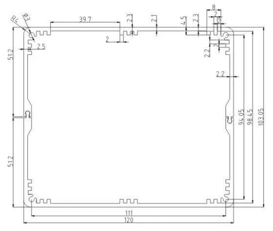 szomk aluminum box for electronic project aluminum extrusion case anodized aluminum enclosure case junction ox extruded aluminum project box  (10).jpg