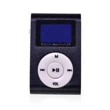FGHGF мини Mp3 USB репродуктор De MP3 дель-клип Del ЖК-дисплей Pantalla De La Ayuda 32 ГБ карта Micro SD TF CardSlick элегантные Deporte