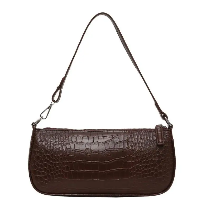 

Retro Alligator Pattern Women Messenger Flap Handbags 2019 New PU Leather Street Casual Solid Zipper Shoulder Bags Dropshipping