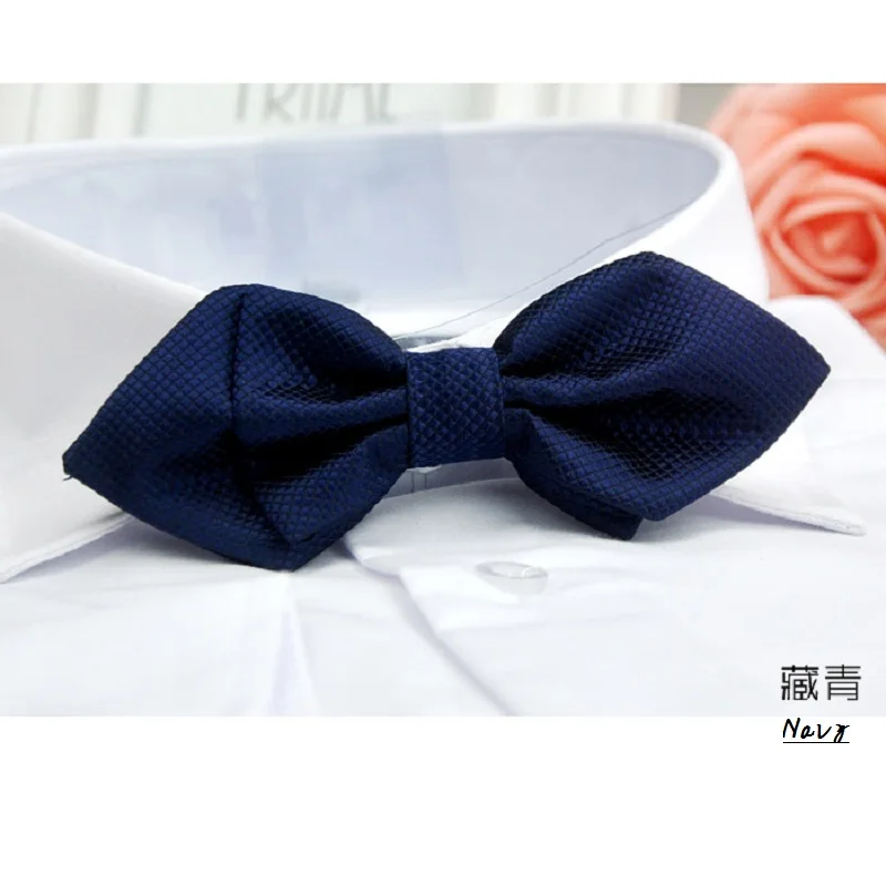 Галстук бабочка галстук острый Аскот однотонные бабочки|neck tie|bow tietie knot |