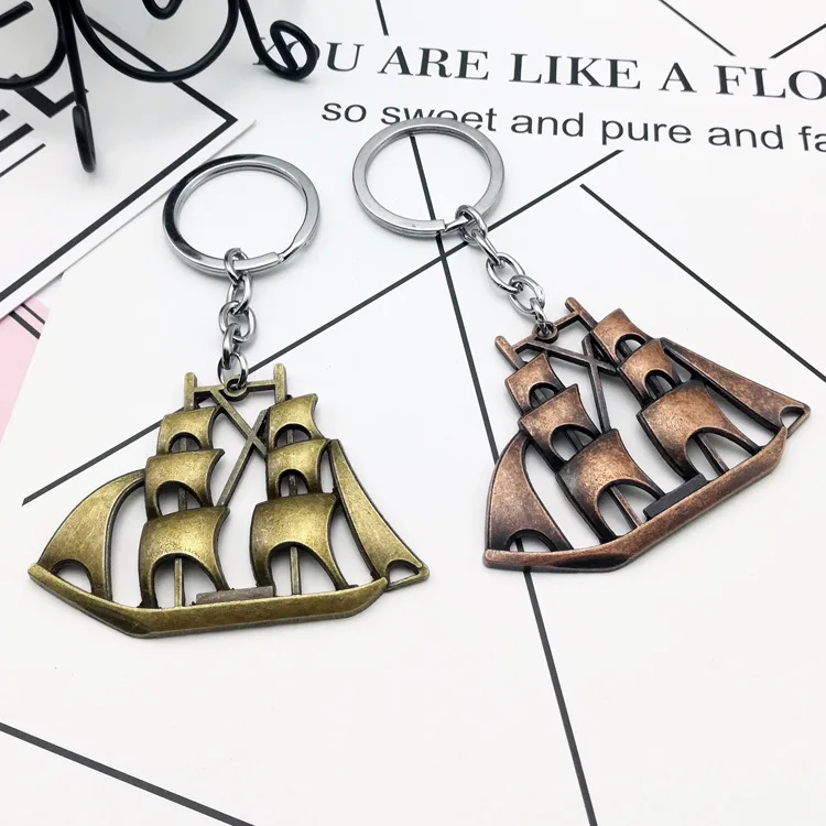 FREE SHIPPING by FEDEX 120pcs/lot Novelty Metal Mini Pirate Ship