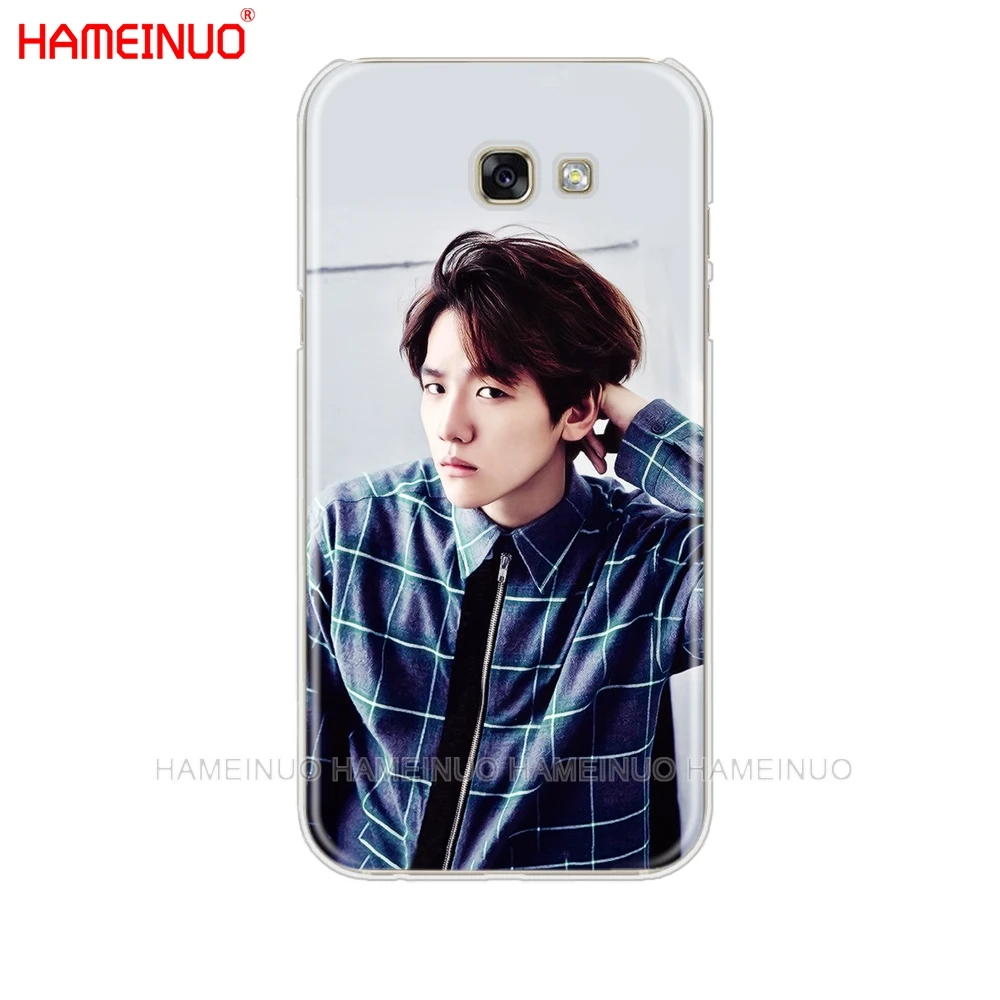 HAMEINUO Kpop exo чехол для сотового телефона Lucky one Samsung Galaxy A3 A310 A5 A510 A7 A8 A9 2016 2017