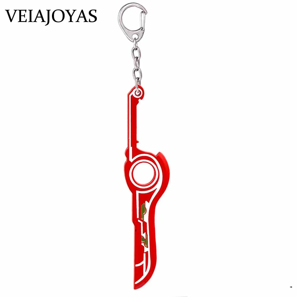 Xenoblade-Chronicles-Keychain-Red-Sword-MONADO-Metal-Pendant-chaveiro-Key-Ring-bag-charm-Key-Chain-portachiavi