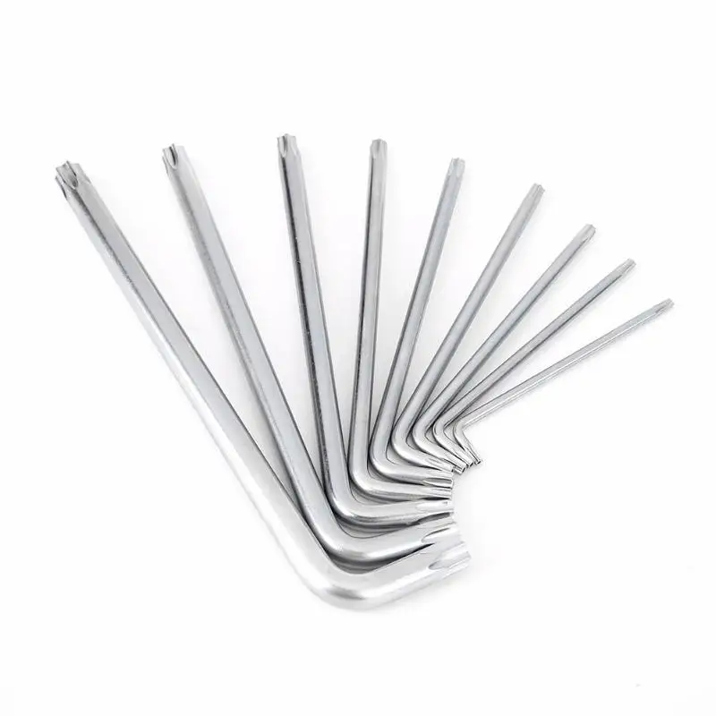 9 шт. Цветущая Слива шестигранные наборы ключей Torx Инструменты для ремонта; Отвертка гаечный ключ ручной инструмент набор инструментов для