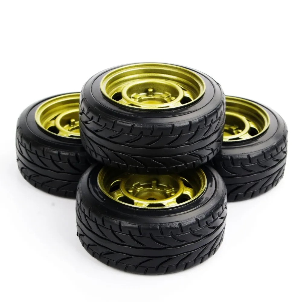 4 шт./компл. 12 Hex RC Parts PP0292 + PP0147 1:10 плоские шины для дрифта и колеса масштаба 1/10 HPI HSP