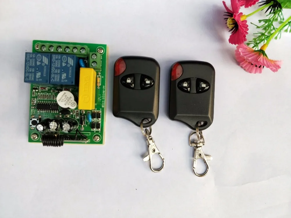 

Универсальный пульт дистанционного управления для ворот, 220 В переменного тока, 2 канала