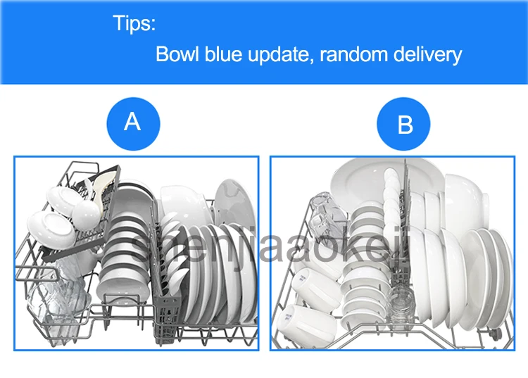 Бытовая Автоматическая Посудомоечная машина интеллектуальная встроенная, умная маленькая настольная посудомоечная машина 220 В 1160 Вт