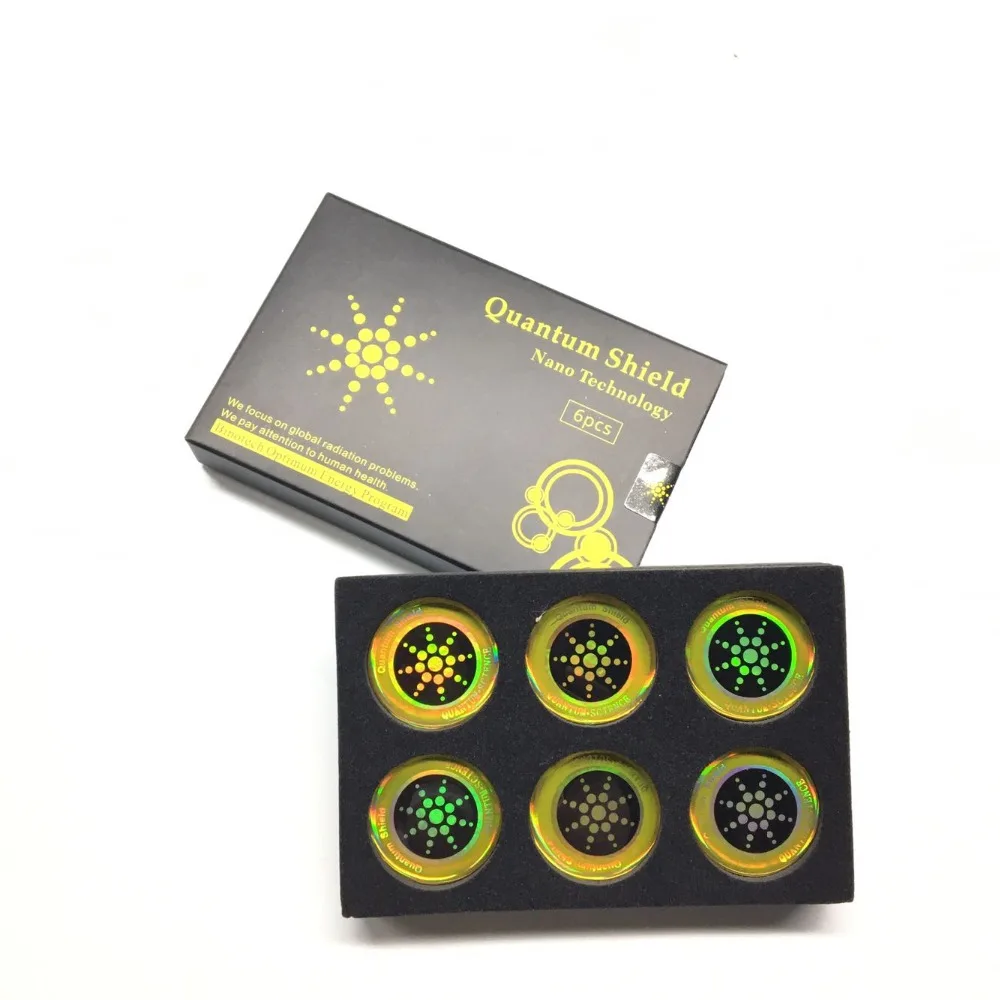 

1pcs Quantum Shield Sticker Mobile Phone Sticker For Cell Phone Anti Radiation Protection from EMF Fusion Excel Anti-Radiation