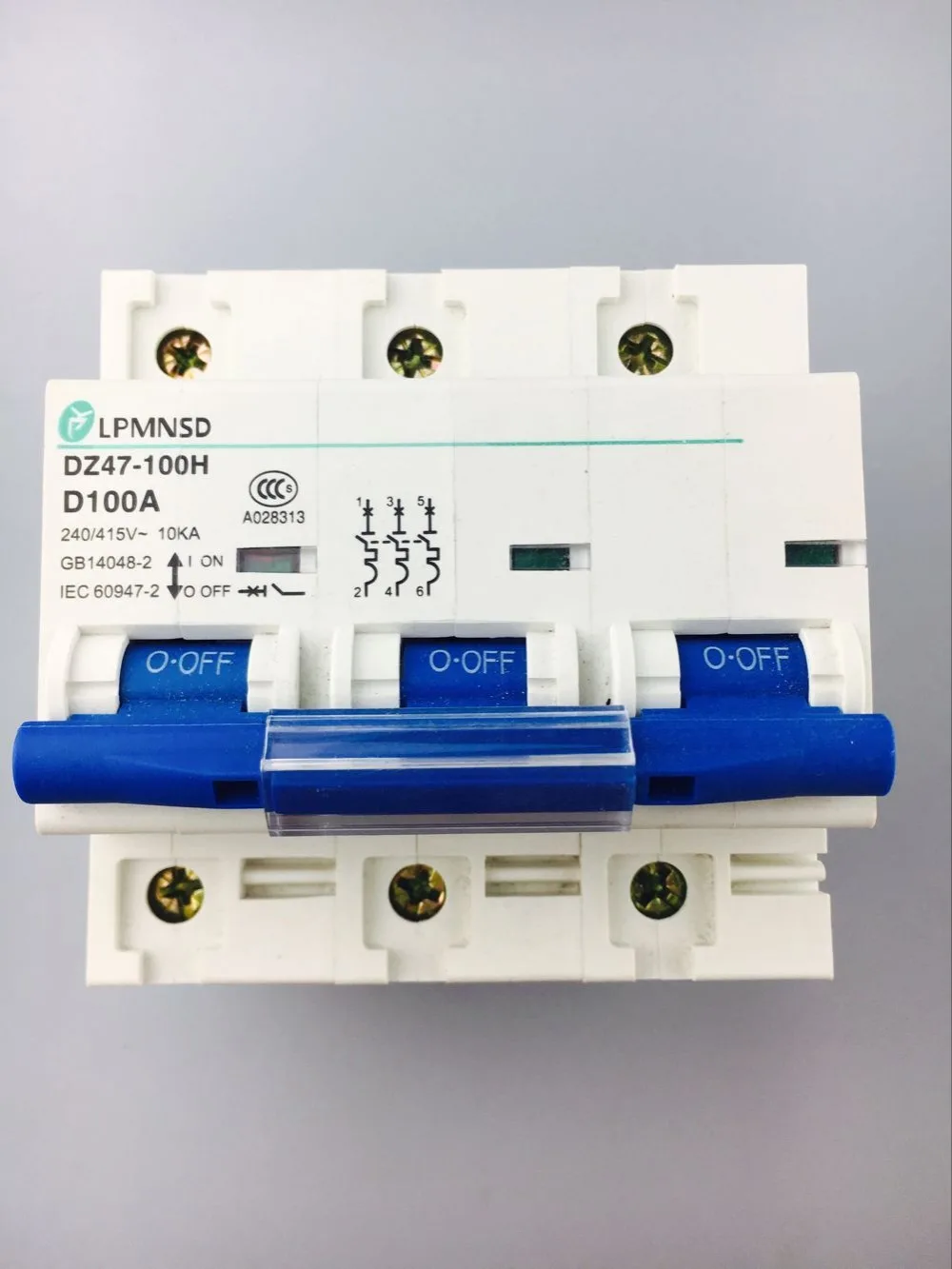 

DZ47 3P 100A 400V~ 50HZ/60HZ Circuit breaker AC MCB safety breaker C type high quality
