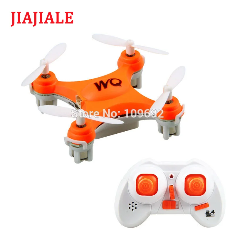 

JIAJIALE WQ-100 quadcopter mini 2.4G RC pocket drone remote control Helicopter kids toys VS h36 cheerson CX-10 CX-10A CX10