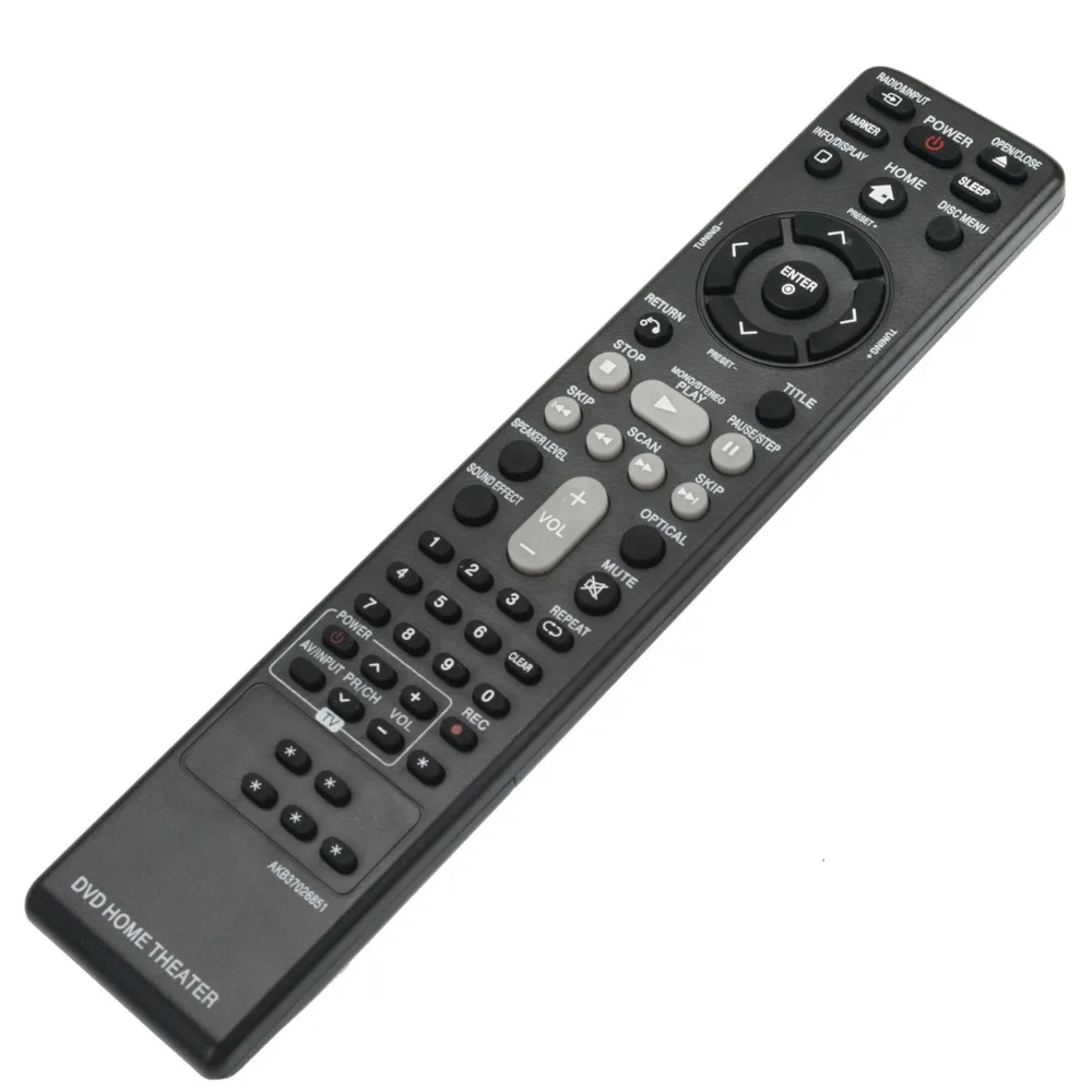 

New remote control AKB37026851 AKB72911011 AKB37026852 AKB37026853 AKB73636102 fit for LG Home Theater DVD DH4130S LHD625