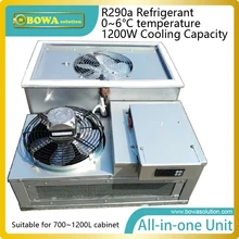 1200 Вт R290a все-в-одном съемный Холодильный агрегат для 1000л охладителей бутылок или охладители для напитков или стеновых охладителей