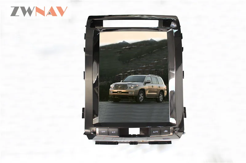 Sale ZWNVA Tesla Style IPS Screen For TOYOTA LAND CRUISER LC200 2008-2015 Android 6.0 RAM 2GB ROM 64GB Car GPS Navigation Haedunit 9