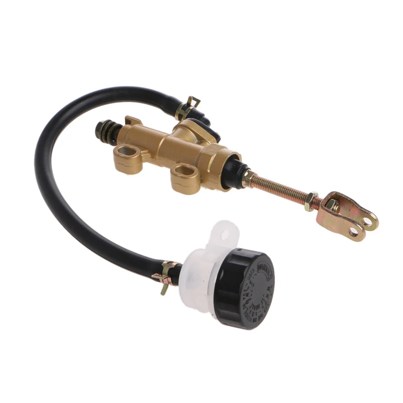 

Motorcycle Hydraulic pump Quad Dirt Bike Pit Rear Foot Brake Master Cylinder With Reservoir ATV Motorbike Brakes