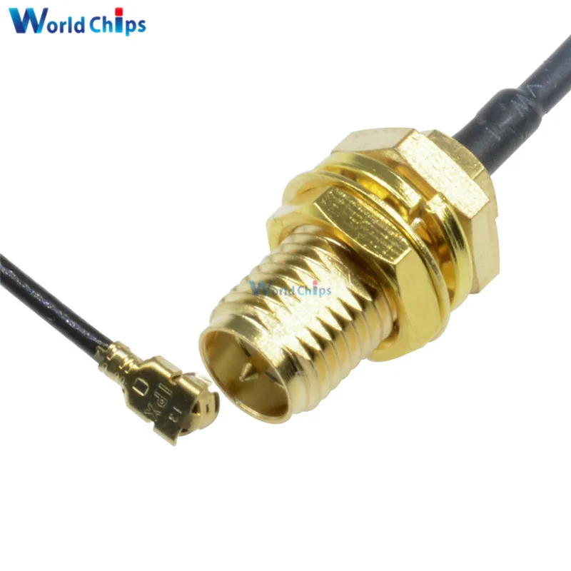 

1Pcs Mini Pci U.Fl To RP-SMA Antenna Router Mod Kit Wifi Connector Cable MF