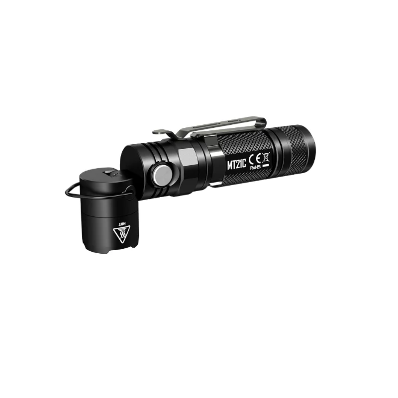 NITECORE MT21C фонарь Anglelight CREE XP-L HD V6 1000LM 90 градусов регулируемый угол головы светодиодный фонарик на 18650 батареи