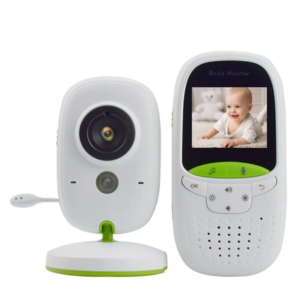 

Digital Baby Infant Monitor 2.4G Wireless Night Vision 2-Way Audio Talk 2" Built-in Lullabies CMOS Camera GFSK Modulation