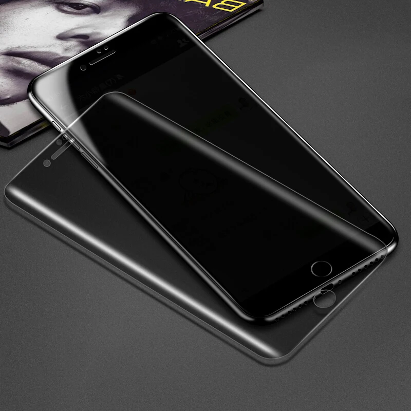 

EXUNTON 3D Full Cover Soft Hydrogel Membrane Anti Privacy Screen Protector Film for IPhone 6 6S 7 8 Plus Protective Front Film
