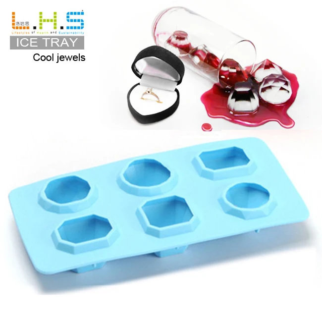 Silicone Ice Cube Trays Mold Carving Maker Ship Shaped For Party Drinks Decor WE 