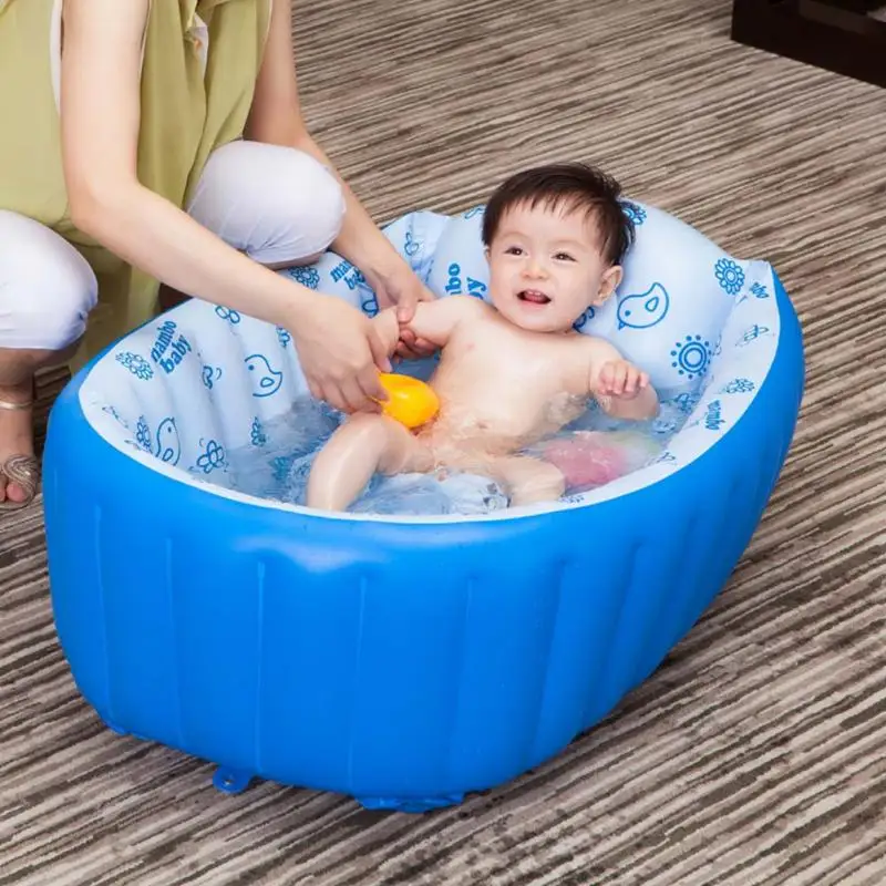 Лето Mambobaby Творческий Свежие Детские Надувные Ванна Портативный Толстый Малыш