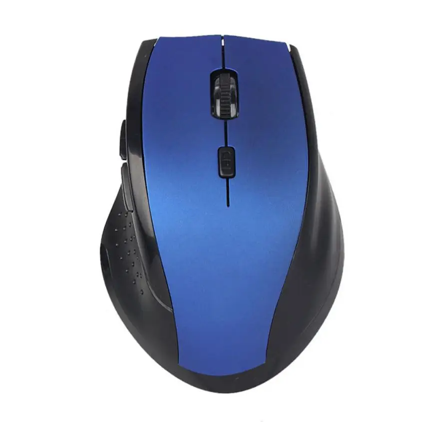 

2018 New 2.4GHz 1600dpi Wireless Optical Gaming Mouse Dark Blue Mice For Computer PC Laptop 18Mar29 Drop Ship