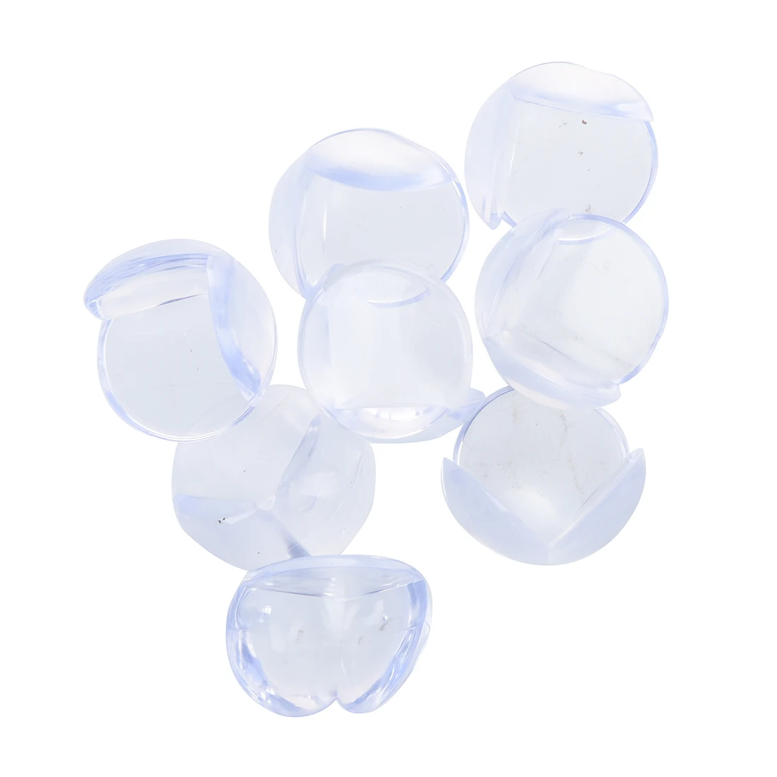 

8 xChild Baby Safety Silicone Protector Table Corner Edge Protection Cover Children Anticollision Edge & Corner Guards
