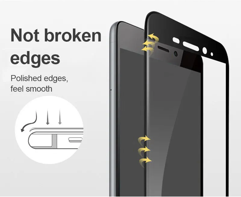 TOMKAS For Xiaomi Redmi 4 32G Glass Screen Protector Scratch Proof Full Cover For Xiomi Redmi 4 16G 4X 4A 5A Tempered glass