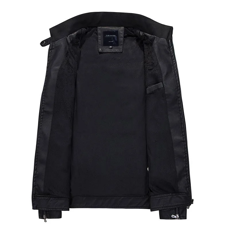 CARANFIER-New-Male-leather-Jacket-Biker-Men-Jacket-Punk-Motorcycle-Bomber-Simple-PU-Leisure-Mens-Faux