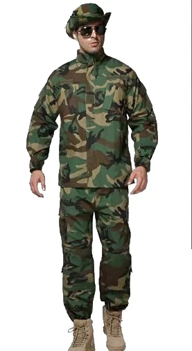 9 цветов! Армейский Камуфляжный костюм в стиле милитари с несколькими карманами, камуфляжный Тактический Рабочий костюм - Цвет: Jungle Camo