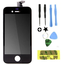 Black/White LCD Touch Screen Lens Display Digitizer Assembly Replacement for iPhone 4 4G GSM/CDMA