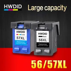 HWDID 56XL 57XL пополнен картридж замена для hp 56 57 для Deskjet 450CI 5550 5552 7150 7350 7000 2100 220 принтер