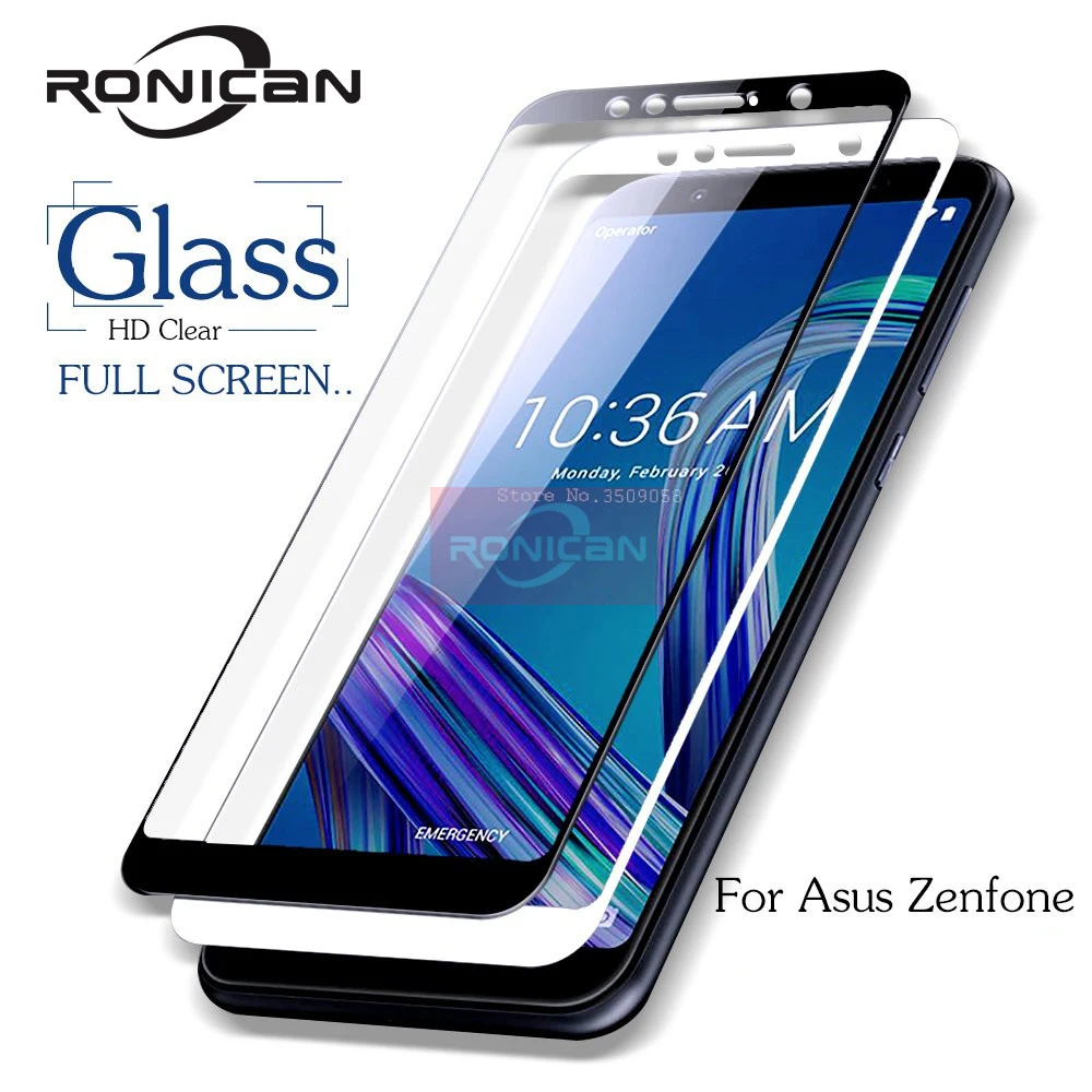

Screen Protector Tempered Glass For Asus ZenFone 3 4 5 ZE620KL Selfie ZD552KL ZC520KL Max M1 ZB555KL ZA550KL Protective Glass