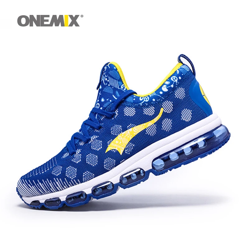 ONEMIX брендовая Уличная обувь для бега мужские кроссовки эластичные женские беговые кроссовки черные кроссовки спортивная дышащая сетка